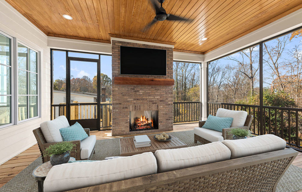 Outdoor Living Spaces Barringer Homes